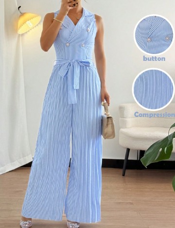 Salopeta SHEIN, albastru