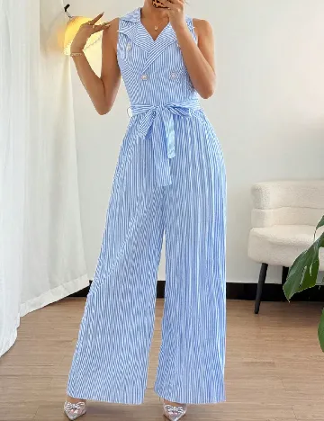 Salopeta SHEIN, albastru