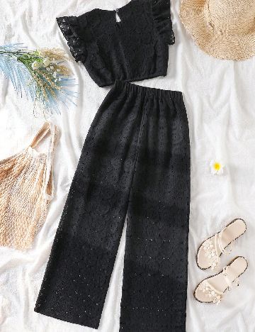 Compleu Shein Kids, negru