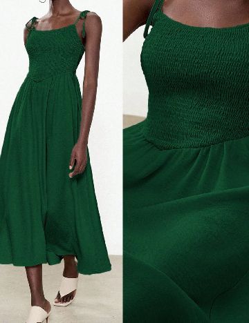 Rochie medie SHEIN, verde