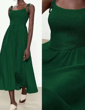Rochie medie SHEIN, verde