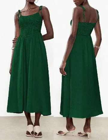 Rochie medie SHEIN, verde