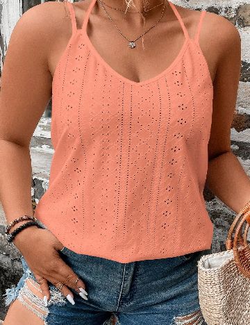 Maiou SHEIN CURVE, portocaliu