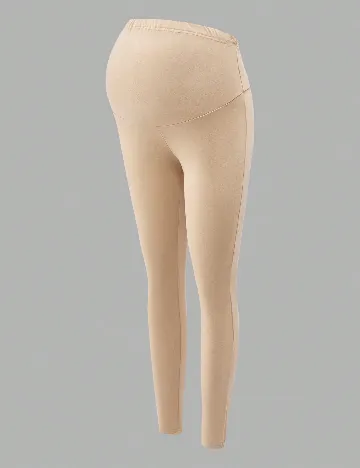 Set colanti 2 perechi SHEIN Maternity, crem