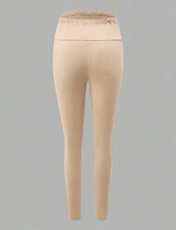 Set colanti 2 perechi SHEIN Maternity, crem