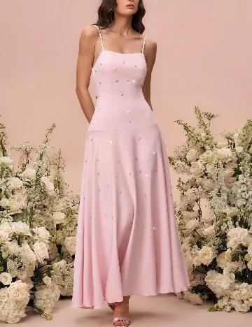 Rochie lunga SHEIN, roz