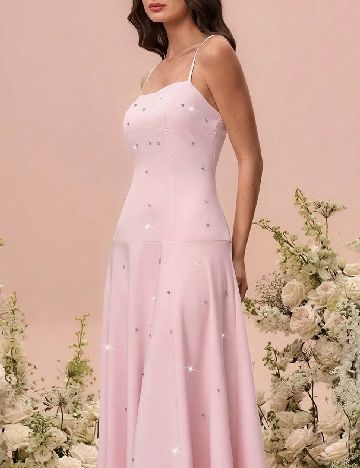 Rochie lunga SHEIN, roz