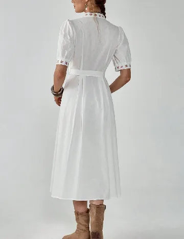 Rochie medie SHEIN, alb