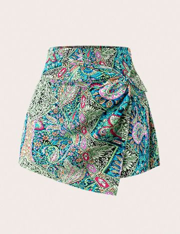 Fusta pantalon SHEIN CURVE, mix culori