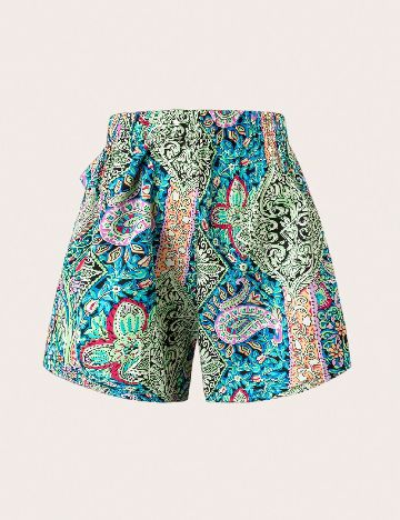 Fusta pantalon SHEIN CURVE, mix culori