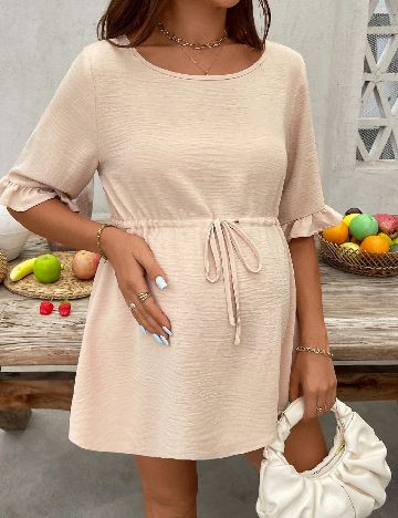 Bluza SHEIN Maternity, crem