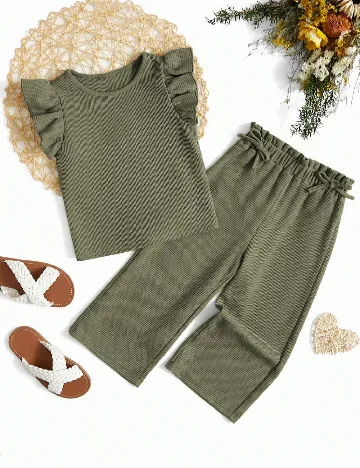 Compleu Shein Kids, verde