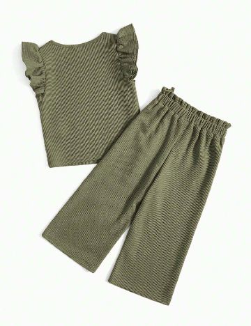 Compleu Shein Kids, verde