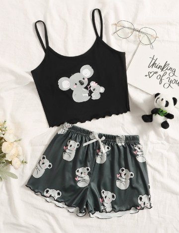 Pijama Shein Kids, mix culori