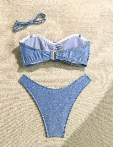 Costum de baie SHEIN, albastru