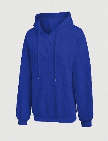 Hanorac SHEIN, albastru
