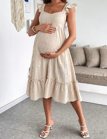 Rochie medie SHEIN Maternity, negru