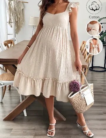 Rochie medie SHEIN Maternity, negru