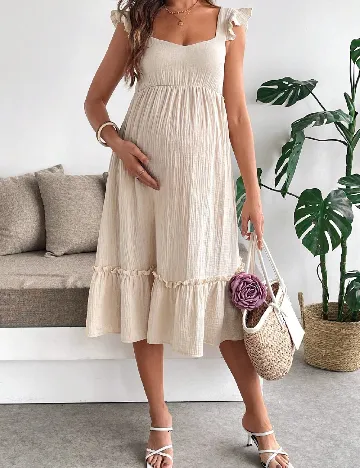 Rochie medie SHEIN Maternity, negru