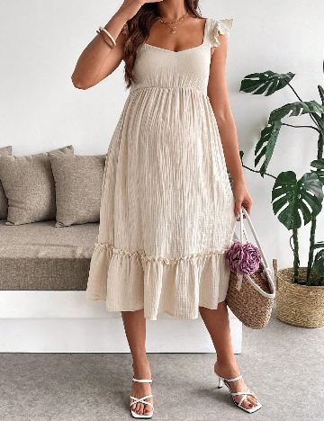 Rochie medie SHEIN Maternity, negru