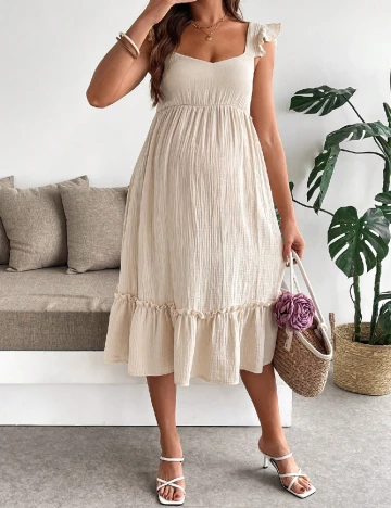 Rochie medie SHEIN Maternity, negru