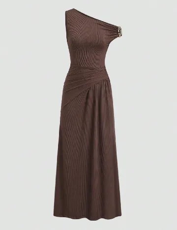 Rochie lunga SHEIN, maro