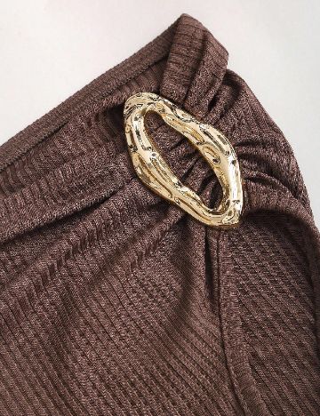 Rochie lunga SHEIN, maro