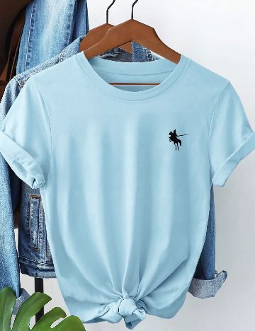 Tricou SHEIN, bleu
