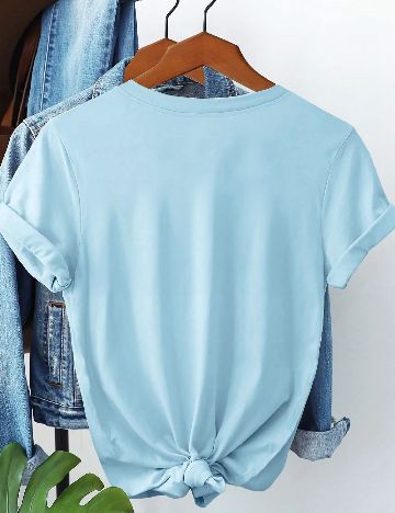Tricou SHEIN, bleu
