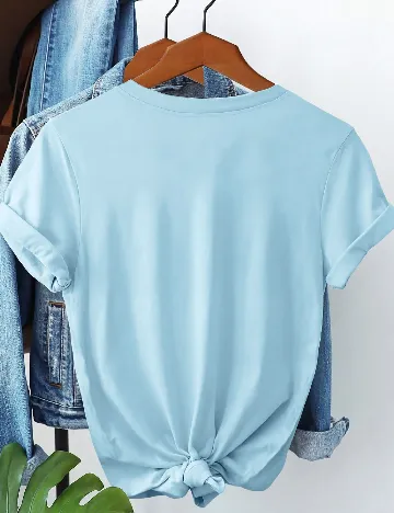 Tricou SHEIN, bleu