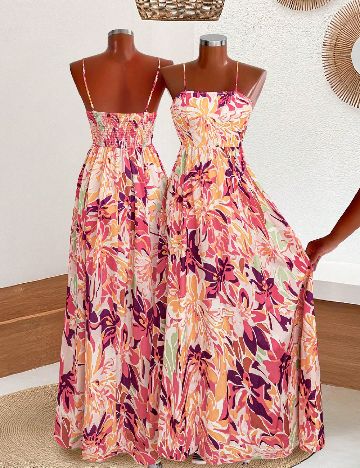 Rochie lunga SHEIN CURVE, mix culori