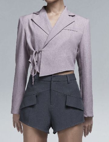 Pantaloni scurti SHEIN, gri