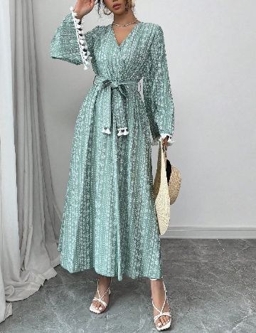 Rochie lunga SHEIN, verde