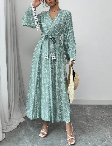 Rochie lunga SHEIN, verde