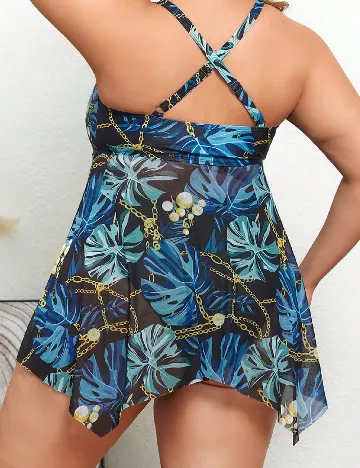 Rochie de plaja SHEIN CURVE, mix culori