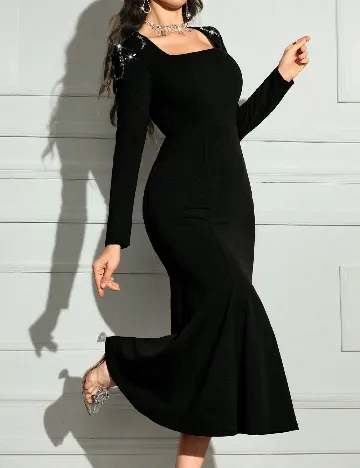 Rochie medie SHEIN, negru