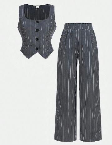 Compleu Shein Kids, albastru