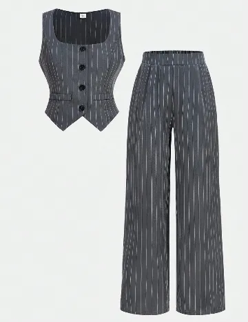 Compleu Shein Kids, albastru