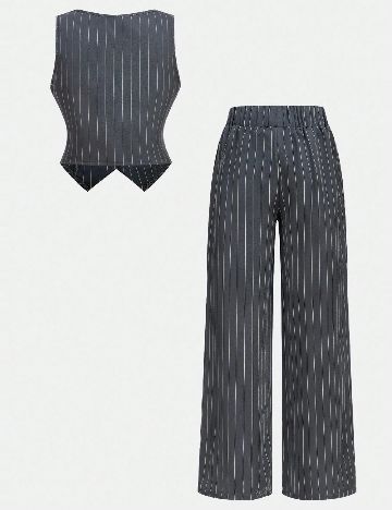 Compleu Shein Kids, albastru