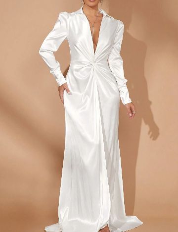 Rochie lunga SHEIN, alb