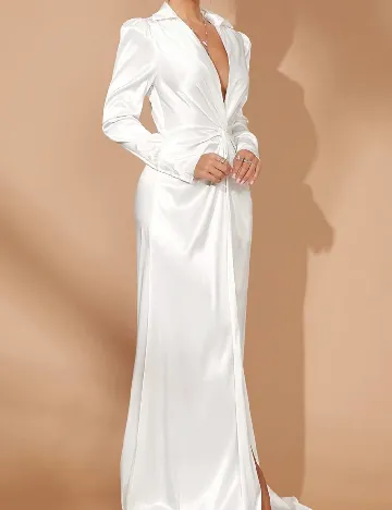 Rochie lunga SHEIN, alb