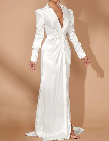 Rochie lunga SHEIN, alb