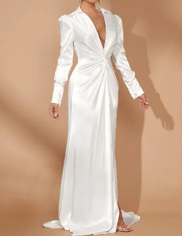 Rochie lunga SHEIN, alb