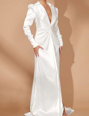 Rochie lunga SHEIN, alb