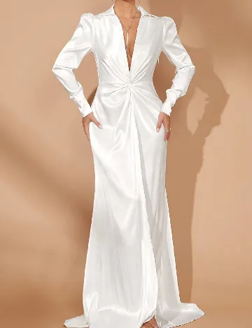 Rochie lunga SHEIN, alb