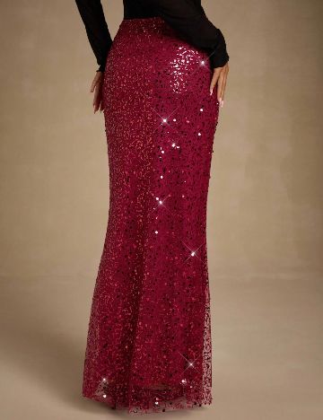 Fusta SHEIN, visiniu