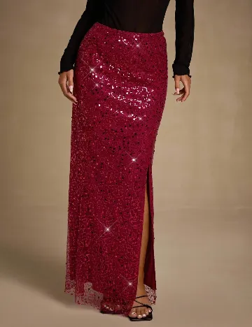 Fusta SHEIN, visiniu