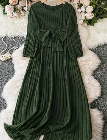 Rochie lunga SHEIN CURVE, verde