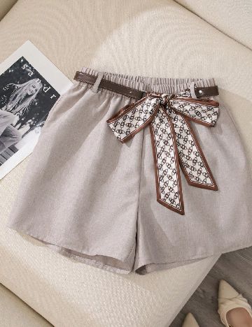 Pantaloni scurti SHEIN, gri