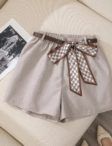 Pantaloni scurti SHEIN, gri